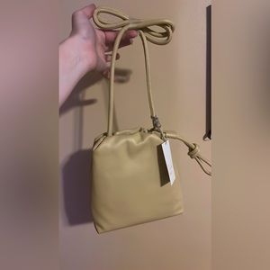 NWT A New Day purse, tan/light tan, small crossbody purse.